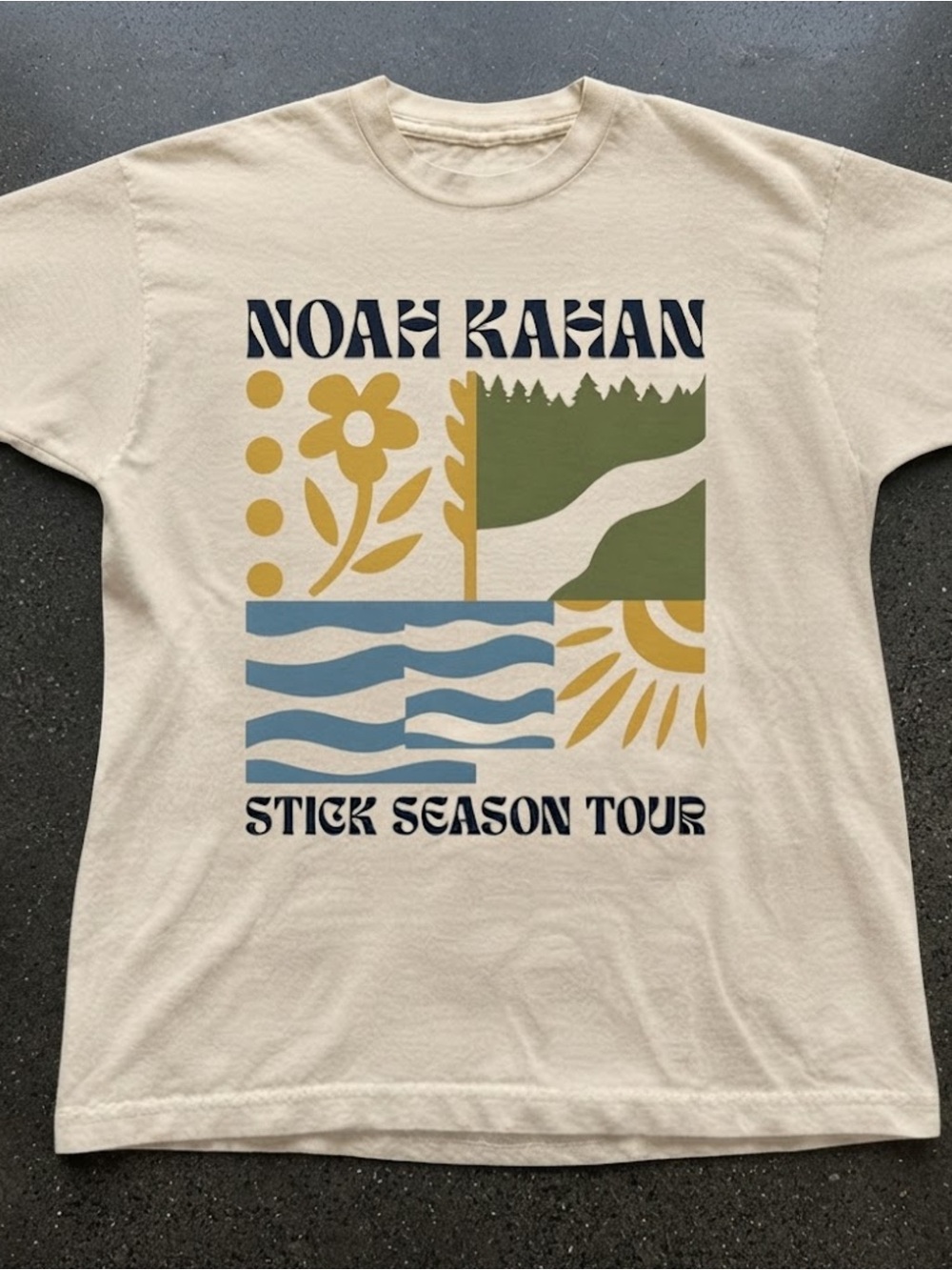 Nature Art Graphic Gildan T-Shirt Tour Merch Crewneck Cotton Tee